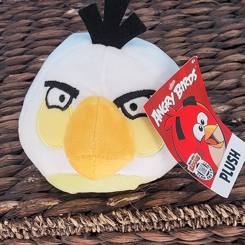 Angry Birds White Bird Matilda Plush Kids 5-6" Toy Factory Rovio Stuffed Animal